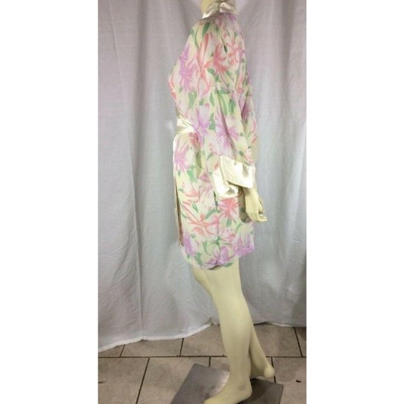 Victoria's Secret Robe Sheer and Floral One Size - Picture 8 of 16